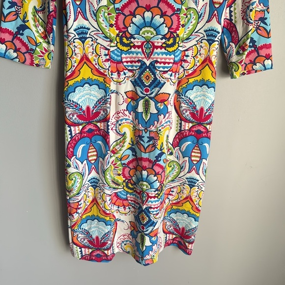 J. MCLAUGHLIN CATALYST DRESS IN MADRID PAISLEY S - Picture 9 of 15